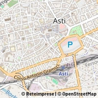 Mapa Asti