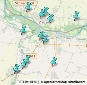 Mappa Strada Brescello - Cadelbosco, 42041 Brescello RE, Italia (4.74769)