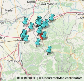 Mappa Via Rosario Livatino, 27052 Godiasco Salice Terme PV, Italia (10.7935)