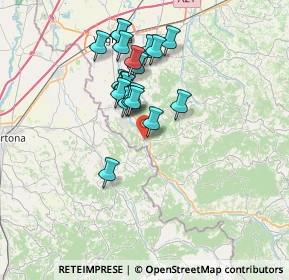 Mappa Via Rosario Livatino, 27052 Godiasco Salice Terme PV, Italia (6.039)