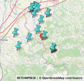 Mappa Via Rosario Livatino, 27052 Godiasco Salice Terme PV, Italia (8.254)