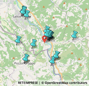 Mappa Via Rosario Livatino, 27052 Godiasco Salice Terme PV, Italia (1.619)