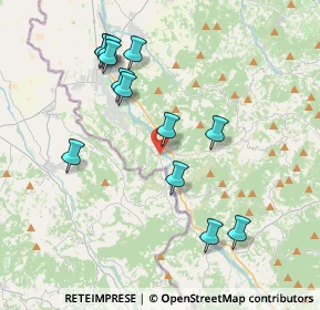 Mappa Via Rosario Livatino, 27052 Godiasco Salice Terme PV, Italia (3.96308)