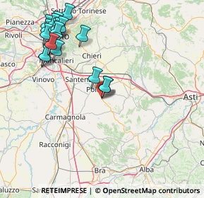 Mappa Stradale, 10046 Poirino TO, Italia (19.354)