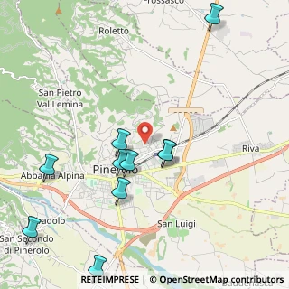 Mappa Piazza Avis, 10064 Pinerolo TO, Italia (2.685)