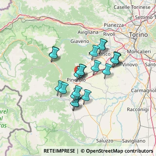 Mappa Piazza Avis, 10064 Pinerolo TO, Italia (11.2275)