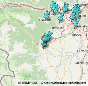 Mappa Piazza Avis, 10064 Pinerolo TO, Italia (17.844)