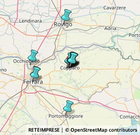 Mappa Piazzetta Piave, 44034 Copparo FE, Italia (7.63538)