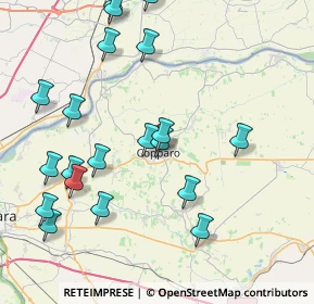 Mappa Via XX Settembre, 44034 Copparo FE, Italia (9.2575)