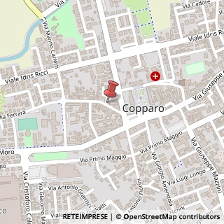 Mappa Via XX Settembre, 36, 44034 Copparo, Ferrara (Emilia Romagna)