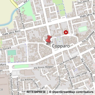 Mappa Via XX Settembre, 20, 44034 Copparo FE, Italia, 44034 Riva del Po, Ferrara (Emilia Romagna)