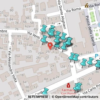 Mappa Via XX Settembre, 44034 Copparo FE, Italia (0.04)