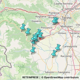 Mappa Via Sant' Isidoro, 10064 Pinerolo TO, Italia (11.23615)