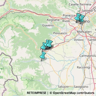 Mappa Via Città di S. Francisco, 10064 Pinerolo TO, Italia (9.93909)