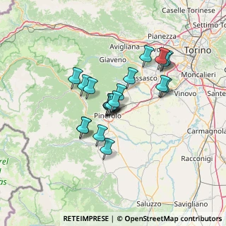 Mappa Via Città di S. Francisco, 10064 Pinerolo TO, Italia (10.562)