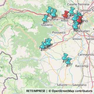 Mappa Via Città di S. Francisco, 10064 Pinerolo TO, Italia (20.9805)