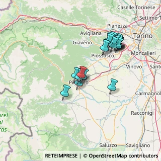 Mappa Via Rocchietta, 10064 Pinerolo TO, Italia (13.784)