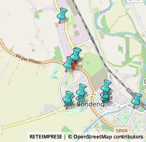 Mappa Via Per Burana, 44012 Bondeno FE, Italia (0.93769)