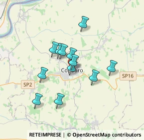 Mappa Piazza del Popolo, 44034 Copparo FE, Italia (2.7475)