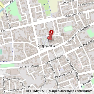Mappa Piazza della Libertà, 24, 44034 Copparo, Ferrara (Emilia Romagna)