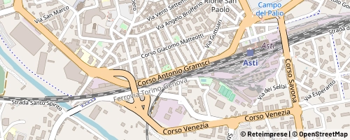Mappa Asti