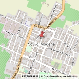 Mappa Corso Guglielmo Marconi, 27, 41016 Novi di Modena, Modena (Emilia Romagna)