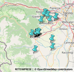 Mappa Piazza Sabin, 10064 Pinerolo TO, Italia (8.933)