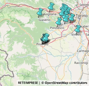 Mappa Piazza Sabin, 10064 Pinerolo TO, Italia (14.3485)