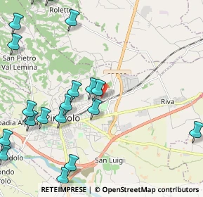 Mappa Piazza Sabin, 10064 Pinerolo TO, Italia (2.89789)