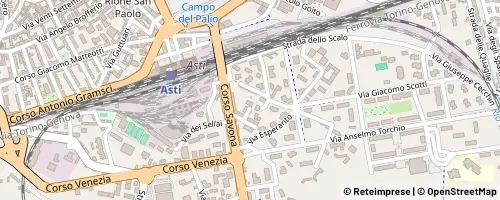 Mappa Asti