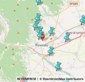 Mappa Via Giovanni Amendola, 10064 Pinerolo TO, Italia (5.36357)