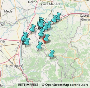 Mappa Strada Statale, 27052 Godiasco Salice Terme PV, Italia (11.049)