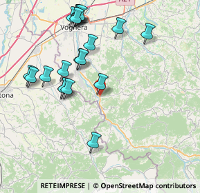 Mappa Strada Statale, 27052 Godiasco Salice Terme PV, Italia (8.625)