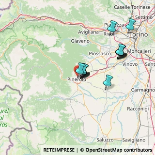 Mappa Via Pietro Santini, 10064 Pinerolo TO, Italia (12.18813)