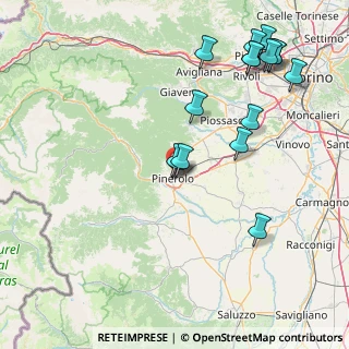Mappa Via Pietro Santini, 10064 Pinerolo TO, Italia (18.525)