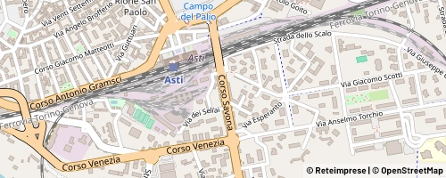 Mappa Asti