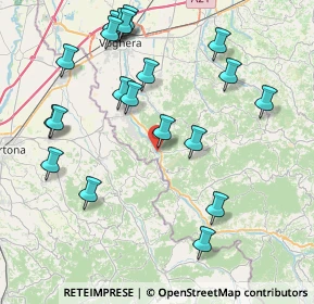 Mappa Piazza della Fiera, 27052 Godiasco Salice Terme PV, Italia (9.1565)