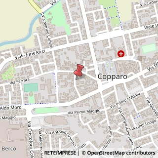 Mappa Via Alessandro Volta, 26, 44034 Copparo, Ferrara (Emilia Romagna)