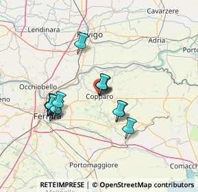 Mappa Via Alessandro Volta, 44034 Copparo FE, Italia (12.71563)