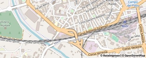 Mappa Asti