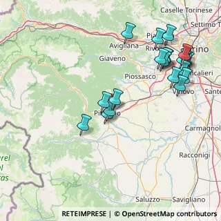 Mappa Via Città di Traunstein, 10064 Pinerolo TO, Italia (18.3305)