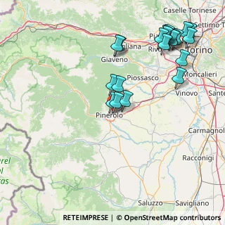 Mappa Via Città di Traunstein, 10064 Pinerolo TO, Italia (19.139)