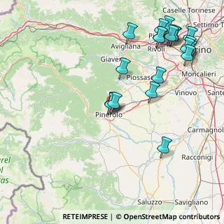 Mappa Via Città di Traunstein, 10064 Pinerolo TO, Italia (20.1945)