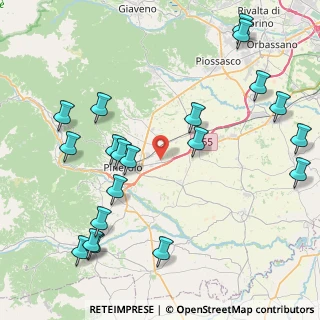 Mappa Via Monte Cristalliera, 10064 Pinerolo TO, Italia (10.371)