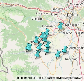 Mappa SS23, 10064 Pinerolo TO, Italia (10.55923)