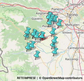 Mappa SS23, 10064 Pinerolo TO, Italia (10.649)