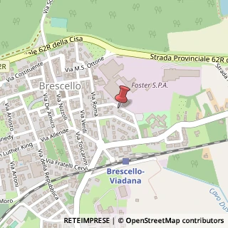 Mappa Via Alcide De Gasperi, 7, 42041 Brescello, Reggio nell'Emilia (Emilia Romagna)