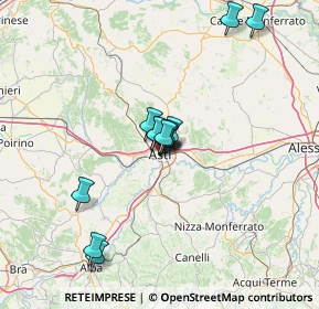 Mappa Via C. L. Grandi, 14100 Asti AT, Italia (10.59308)