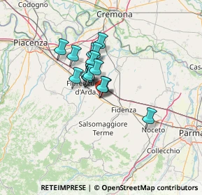 Mappa Via Pallavicino, 29010 Alseno PC, Italia (8.68467)