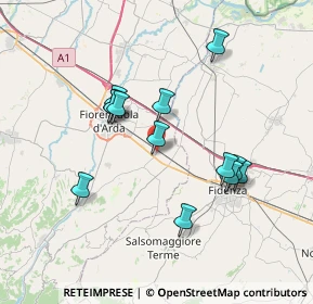 Mappa Via Pallavicino, 29010 Alseno PC, Italia (6.65615)